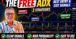 Learn how the ADX Indicator is the best free indicator for Entry and Exit trading signals for You