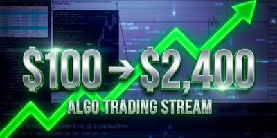 Set & Forget: 100 USD Algo Trading Stream (Forex, Gold, Indices)