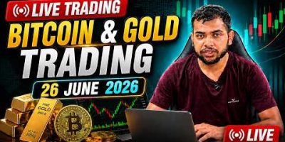Bitcoin & Gold LIVE Trading π΄ | BTCUSD Scalping Setup | 26 Jun 2026 #bitcoin #gold #livetrading