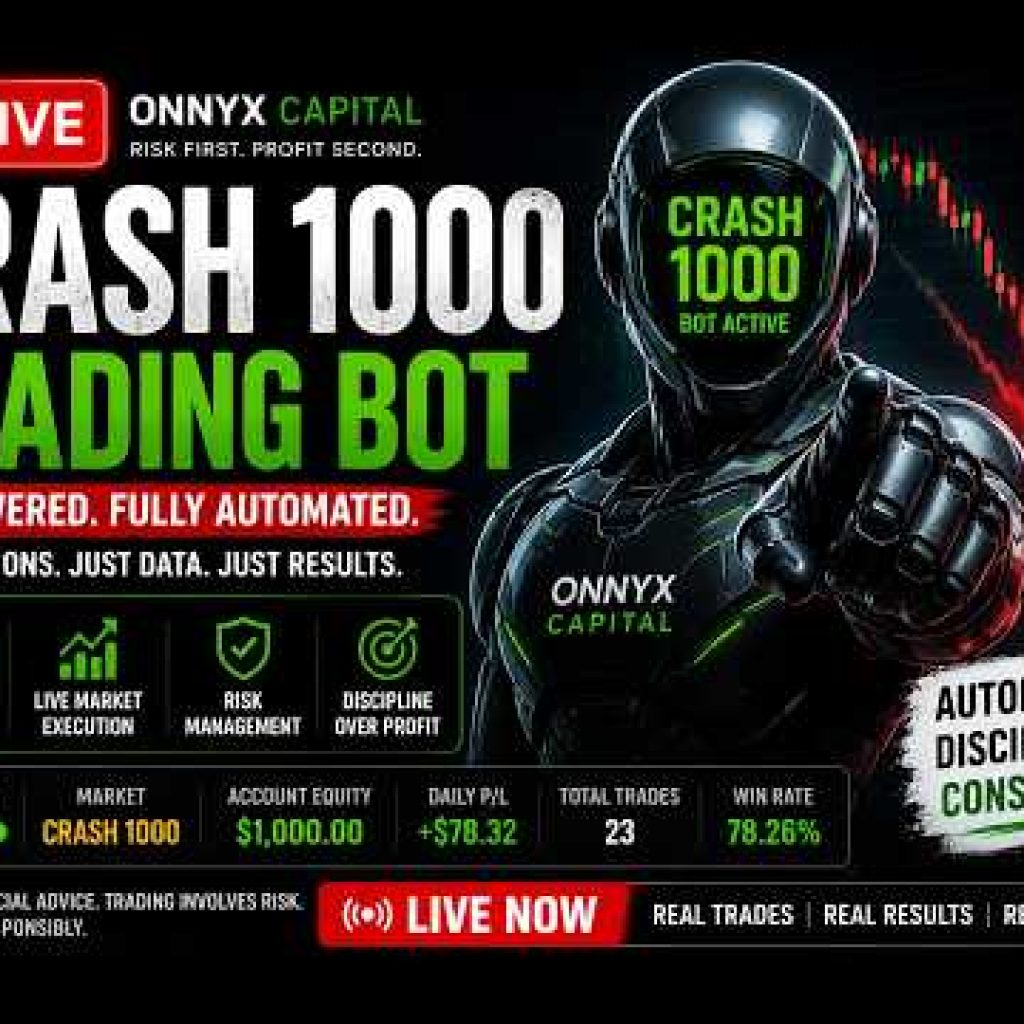 Set & Forget: 100 USD Algo Trading Stream (Forex, Gold, Indices)