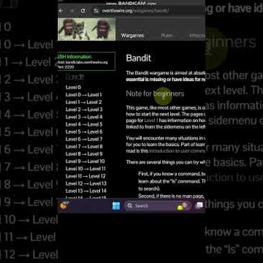 Learn Ethical Hacking & Linux by Playing a Game #Shorts
