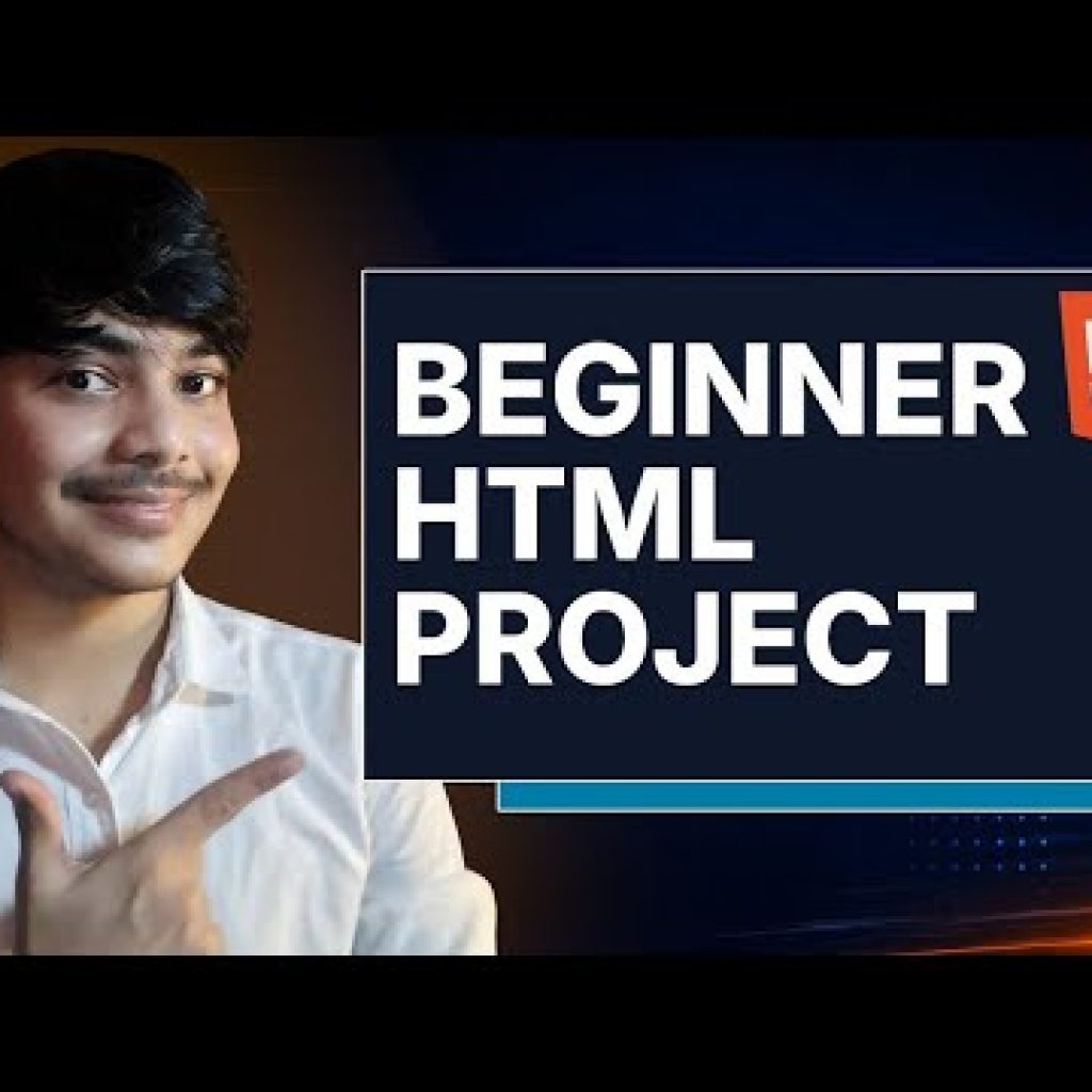 Build a Complete HTML Website for Beginners | Real Project Tutorial