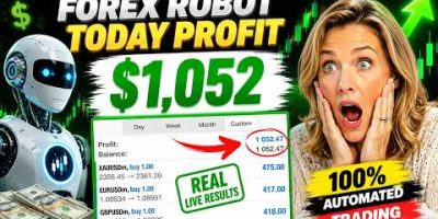 Forex Robot Live Trading Results | Today Profit $1,052 ๐ฐ Real Automated Forex Trading