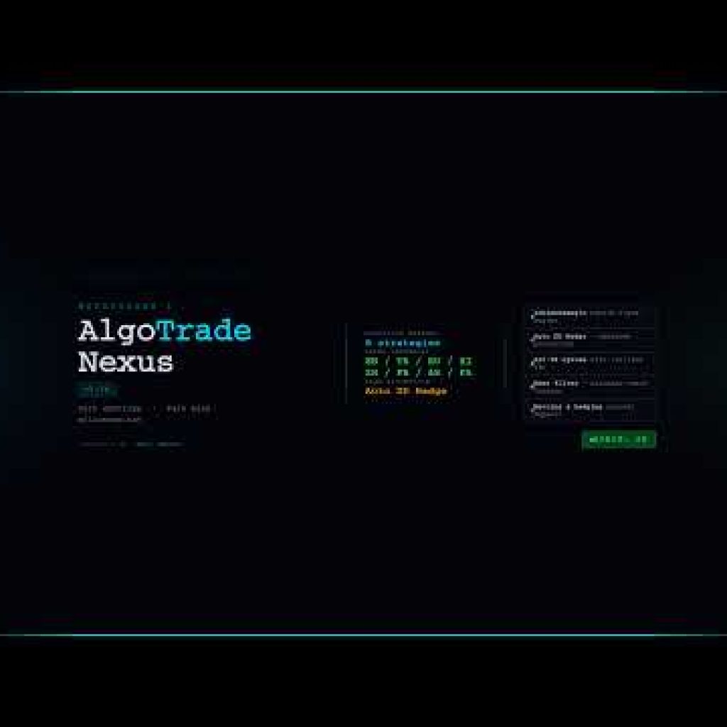 🚀 BITCOIN TRADING BOT LIVE: AlgoTrade Nexus Pro| BTCUSD Automated | No Emotions