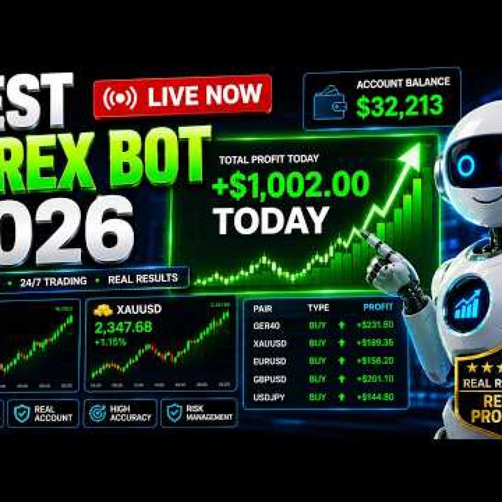 Best Forex Scalping Strategy with AI Robot | Live Results 2026#trading #forex #fxtrading #trader