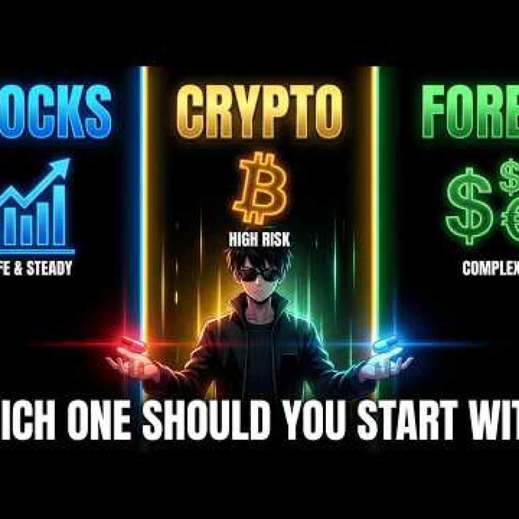 Stocks vs Crypto vs Forex: Which One Should a Beginner Start With?