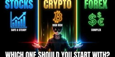 Stocks vs Crypto vs Forex: Which One Should a Beginner Start With?