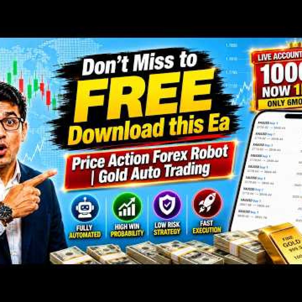 Price Action Forex Robot | Gold Auto Trading | OB FVG Trading Ea | FREE Download