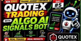 🎯QUOTEX Trade Session | DAY #5 | ALGO AI SIGNALS BOT