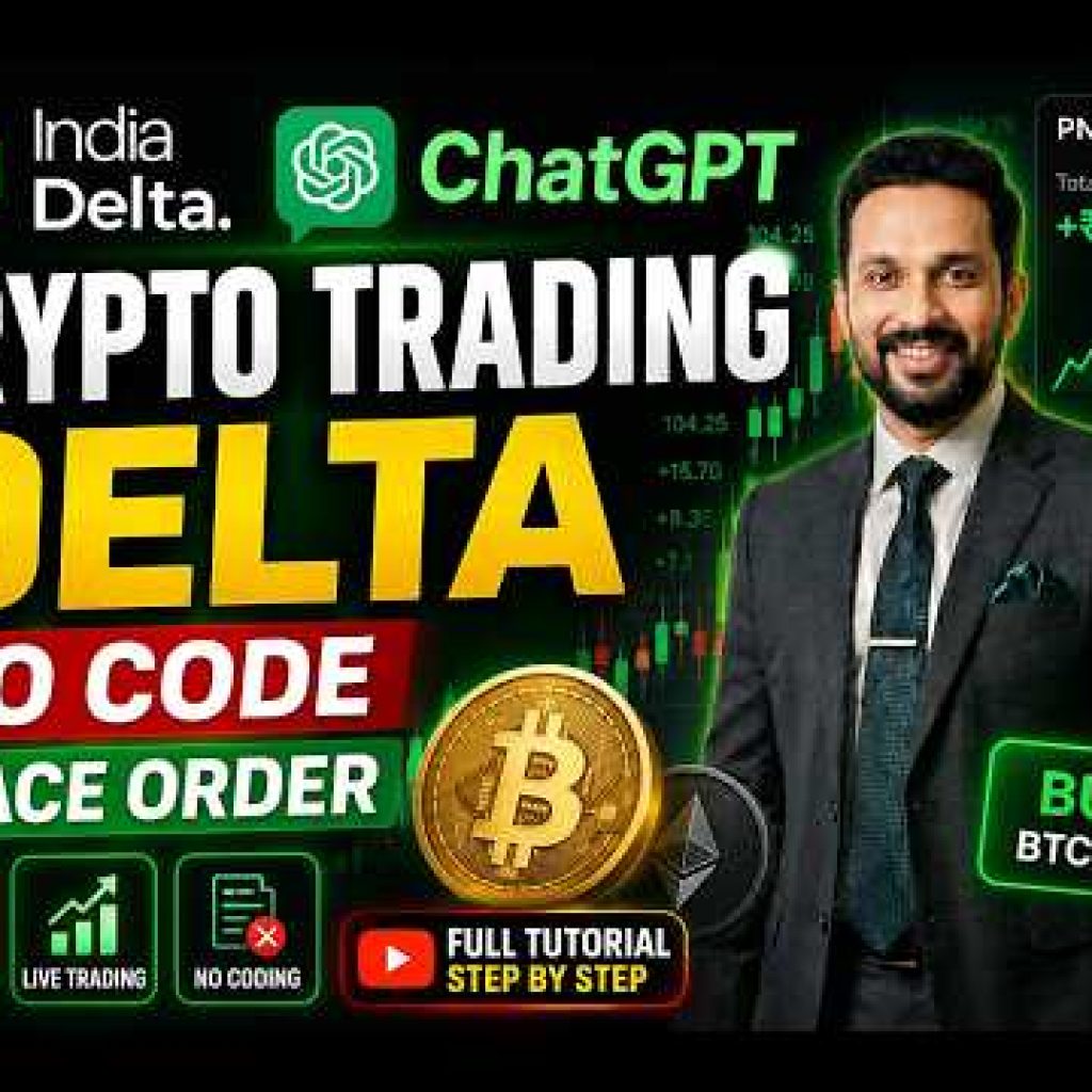 ChatGPT + Delta Exchange: Build a No-Code Crypto Trading Bot (Place Orders with AI) 🚀