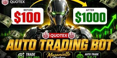 Quotex Auto Trading Bot For Free | Masaniello Money Management | Best Bot For Beginners