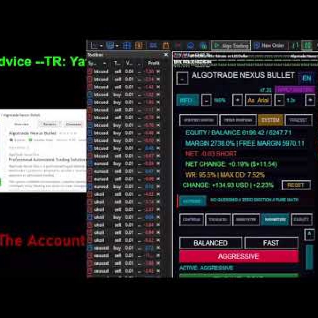🚀 BITCOIN TRADING BOT LIVE: AlgoTrade Nexus Pro| BTCUSD Automated | No Emotions