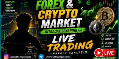 LIVE TRADING | | CRYPTO & GOLD MARKET ANALYSIS #lawoftradinguniverse #live #forex #trade
