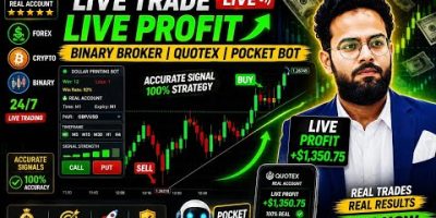🔴LIVE Quotex Trading + Bot Signals | Live Market Analysis
