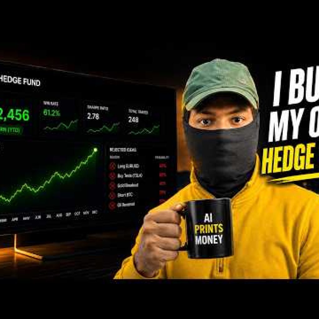 I Built an AI Hedge Fund in My Bedroom (100% Automated)