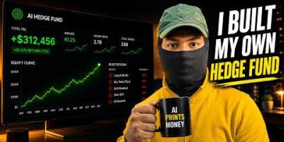 I Built an AI Hedge Fund in My Bedroom (100% Automated)