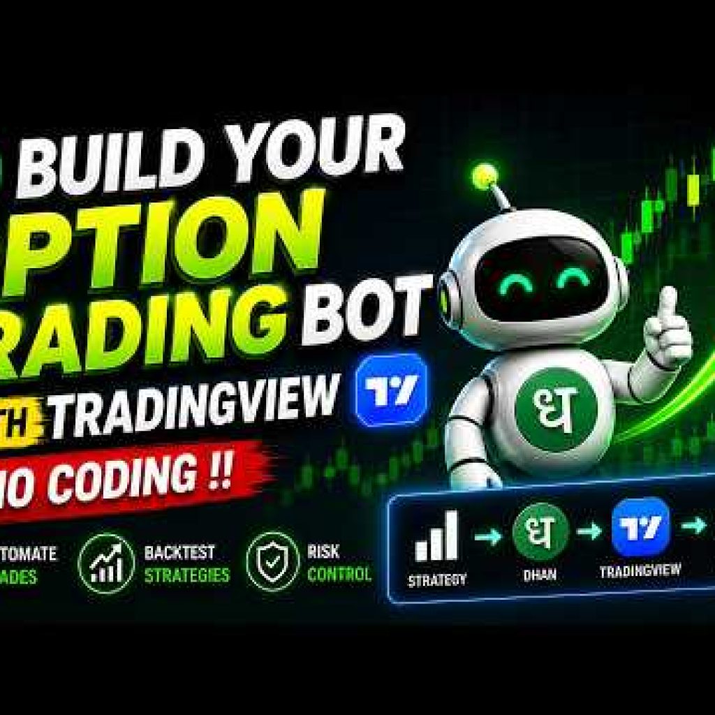 Build Dhan Option Trading Algo Using TradingView | TradingView To Dhan Algo Trading !!