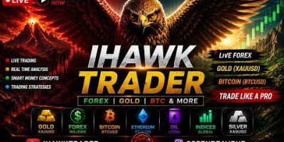 🔴 LIVE Gold Trading Now | XAUUSD Scalping & Forex Market Analysis | BTC Live | IHAWKTRADER