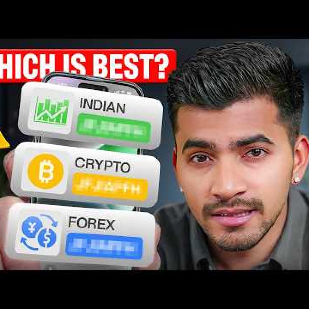 Forex vs Stocks vs Crypto | Which Market Is Right and safe for You?