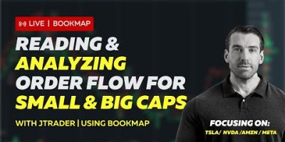Live Order Flow Trading Large and Small Cap Stocks | JTrader