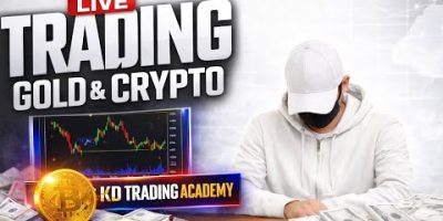 Gold (XAUUSD) & Bitcoin Eth Live Trading 🚀 | Scalping & Swing Setups | K D TRADING ACADEMY  8 JUly