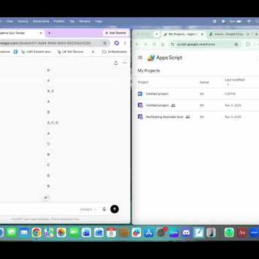 Using Google Scripts in Education