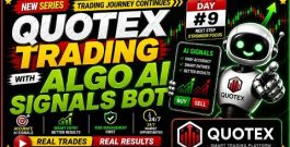 🎯QUOTEX Trade Session | DAY #9| ALGO AI SIGNALS BOT.