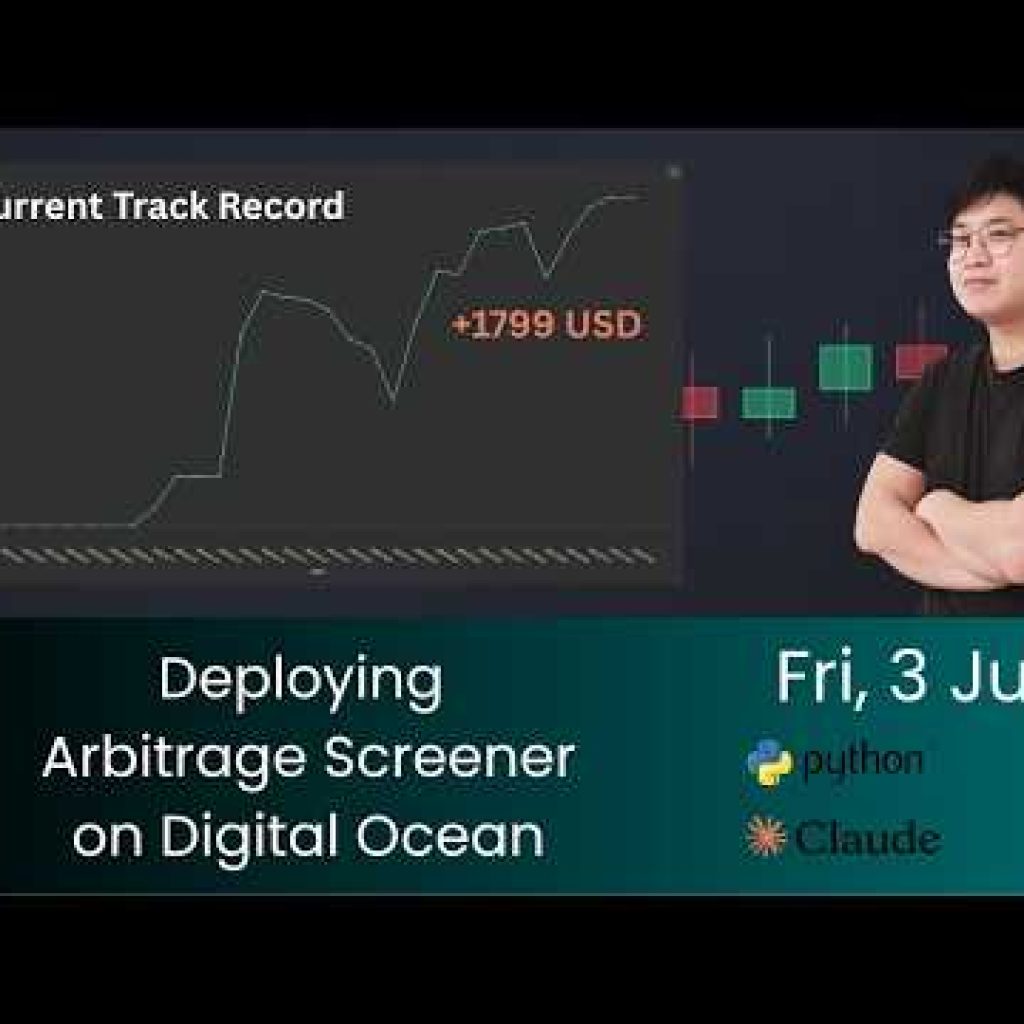 Live Arbitrage Trading & Coding with Claude – Livestream 3 Jul 2026