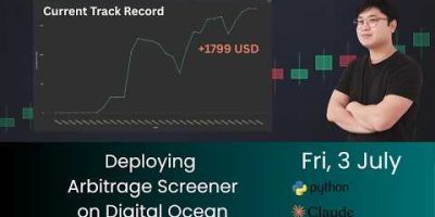 Live Arbitrage Trading & Coding with Claude – Livestream 3 Jul 2026