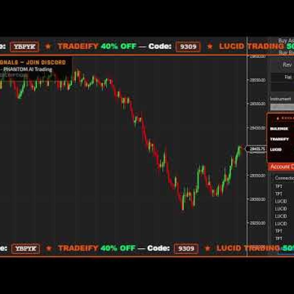 LIVE: AI Trading Bot Scalps MNQ Futures in Real-Time | PHANTOM & Claude AI
