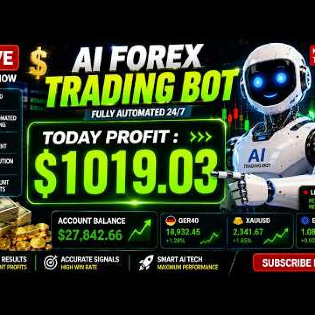 AI Forex Trading Bot LIVE 2026 | Best Automated Forex Robot | Real Trading Results#forex