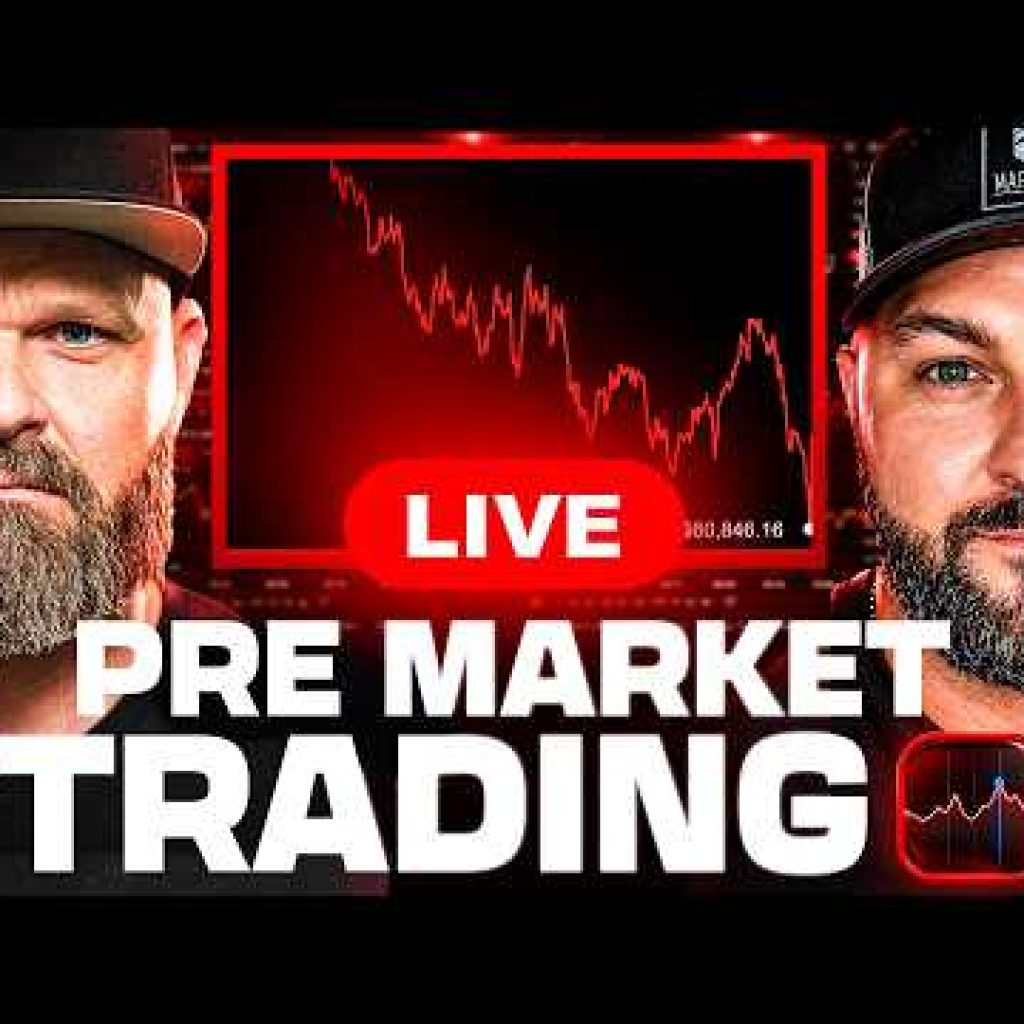 PRE MARKET TRADING Before US Open | Bitcoin, NASDAQ, Gold & Oil