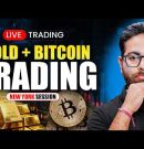 GOLD & BITCOIN Live Trading | Akash Garg