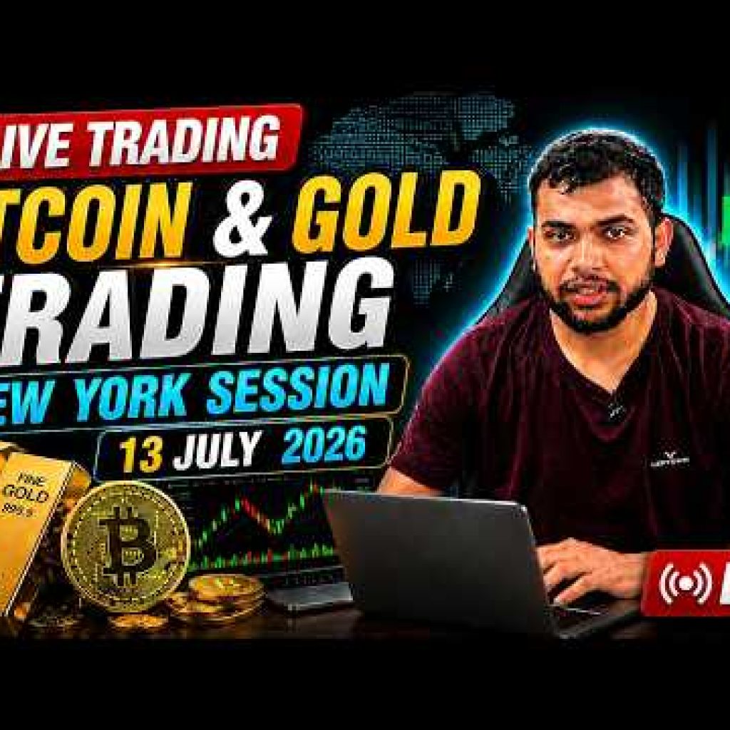 Bitcoin & Gold LIVE Trading🔴| Gold Intraday Analysis |13 July 2026 #bitcoin #gold #livetrading
