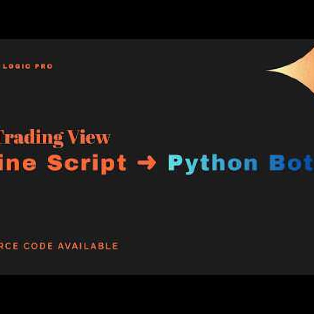 Convert Any TradingView Pine Script Strategy or Indicator into a Fully Automated Python Trading Bot