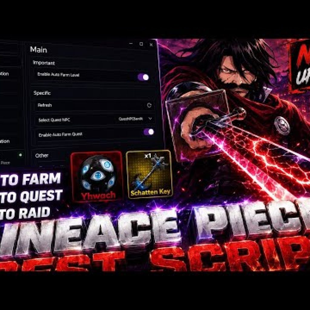 Lineage Piece Script – AUTO FARM, AUTO DUNGEON, AUTO SKILL & KILL AURA (PC/MOBILE) NEW UPDATE