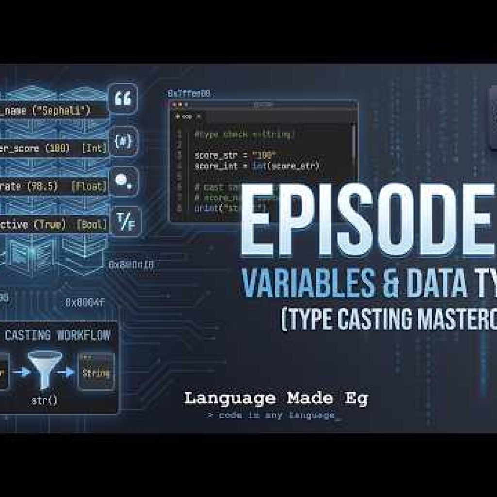 The Ultimate Guide to Python Variables & Data Types