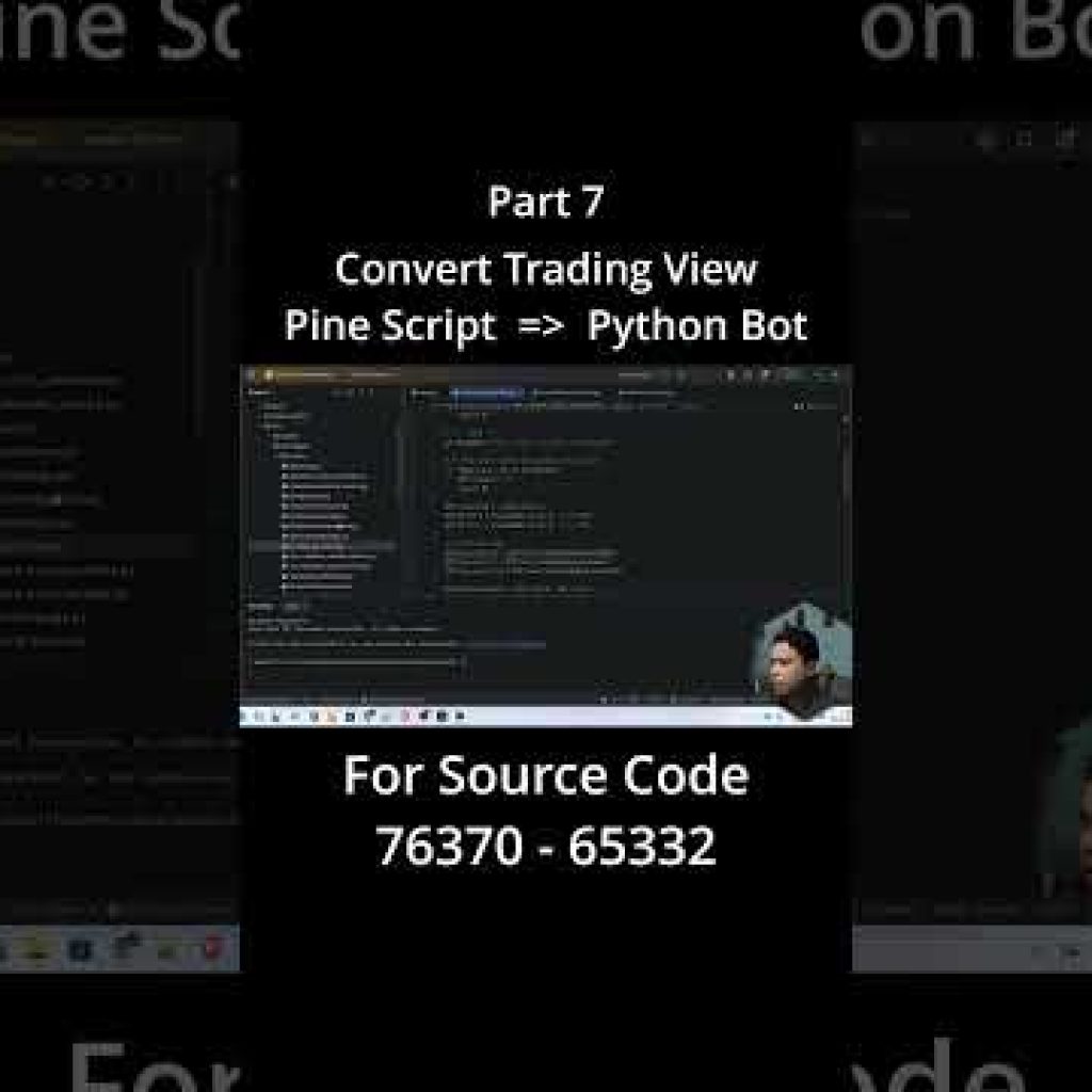 Convert Any TradingView Pine Script Strategy or Indicator into a Fully Automated Python Trading Bot