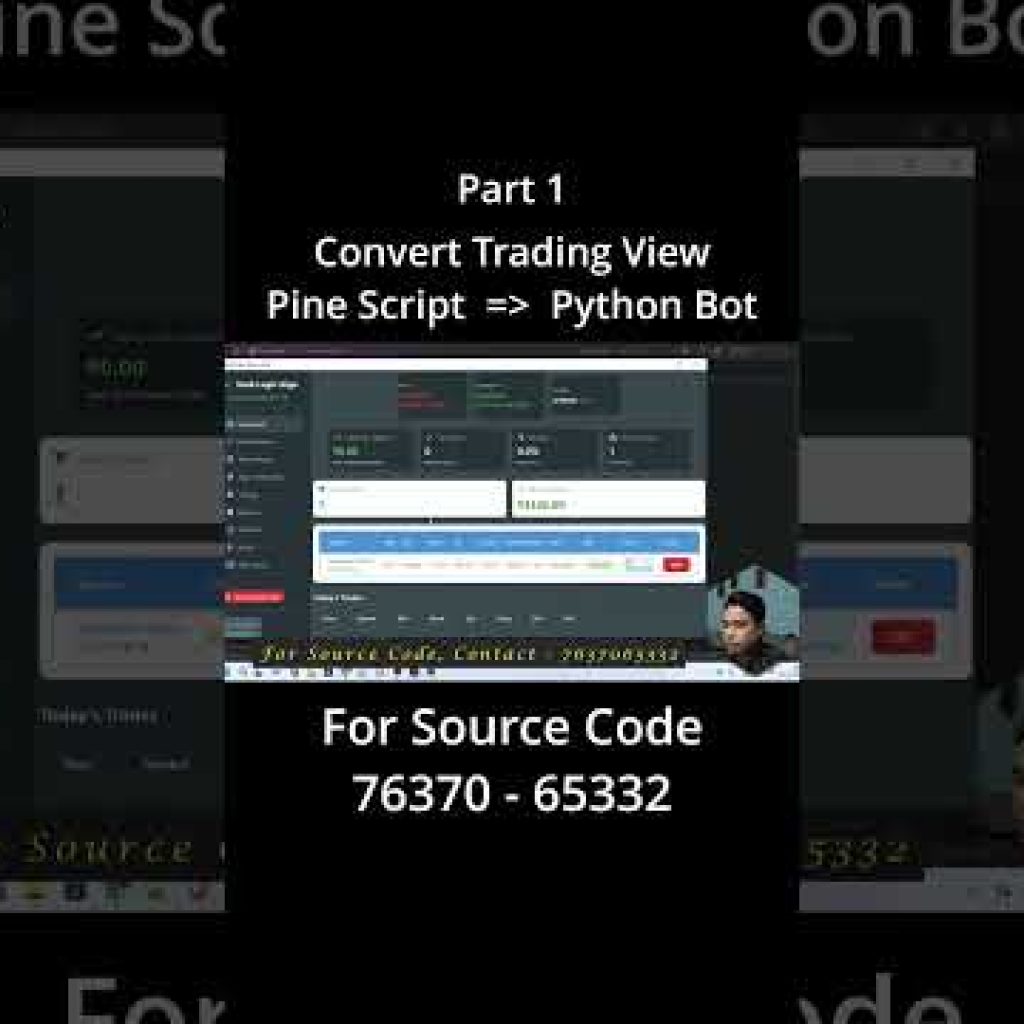 Convert Any TradingView Pine Script Strategy or Indicator into a Fully Automated Python Trading Bot
