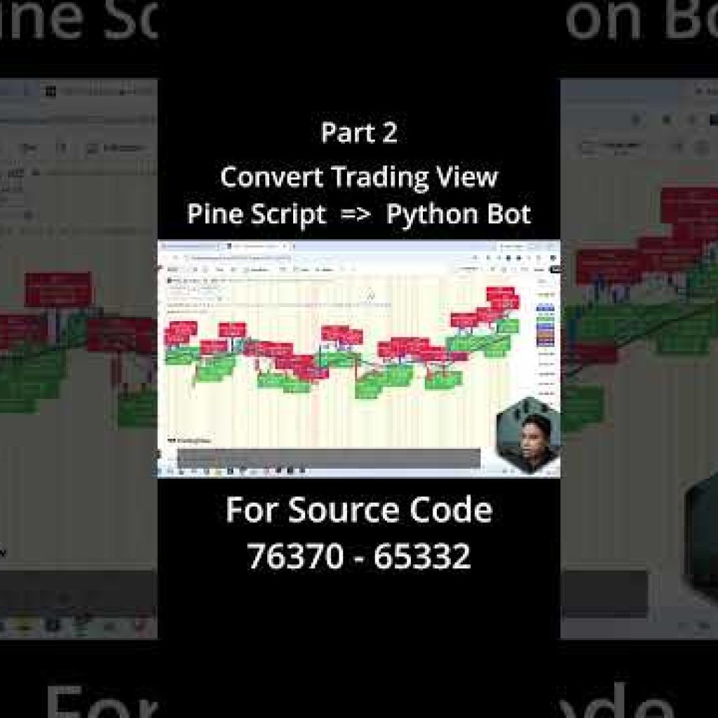 Convert Any TradingView Pine Script Strategy or Indicator into a Fully Automated Python Trading Bot