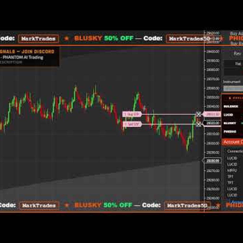 LIVE: AI Trading Bot Scalps MNQ Futures in Real-Time | PHANTOM & Claude AI