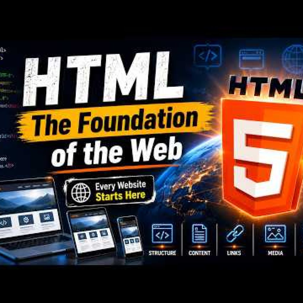 HTML – The Foundation of the Web – [Hindi] – Quick Support
