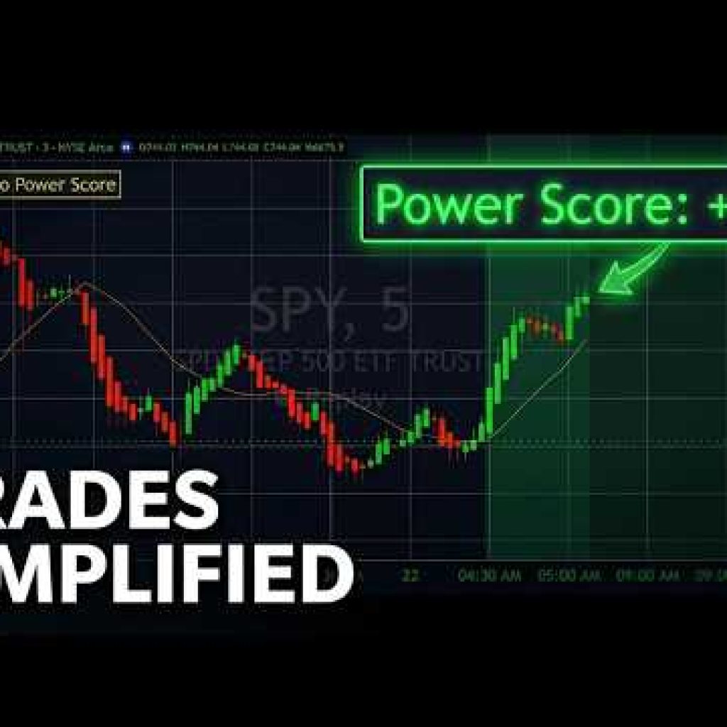 0dte Trading Strategy – TradingView Custom Indicator – Pro Power Score – Measure Market Strength
