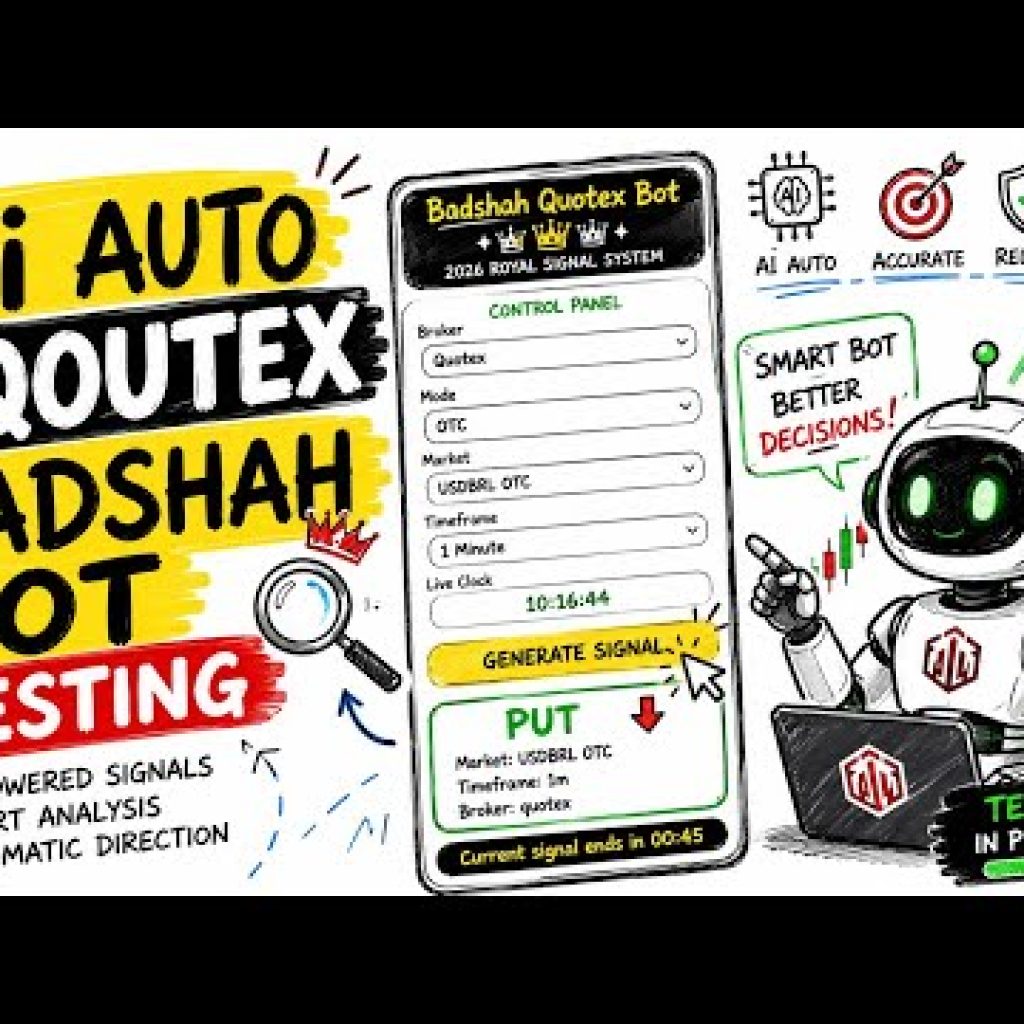⚪️ Qoutex AI Bot Review | Live Testing & Signal Analysis (Educational)।Qoutex Trading strategy