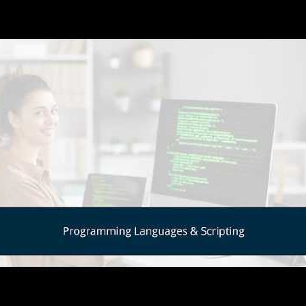 Programming Languages & Scripting