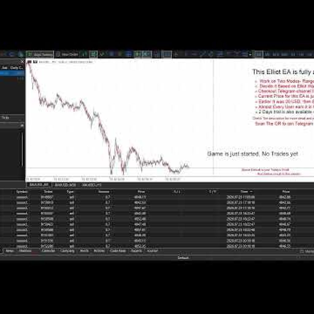 LIVE Elliot EA in Action | Gold Trading Bot on Real Funds | 07-23-2026