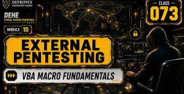 Class 73 | VBA Macro Fundamentals | Free Ethical Hacking Course (Hindi)