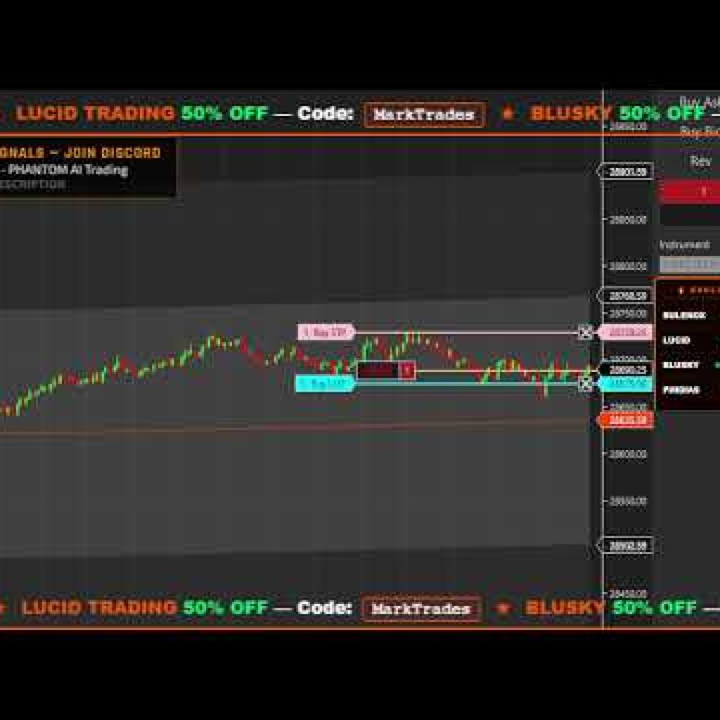 LIVE: AI Trading Bot Scalps MNQ Futures in Real-Time | PHANTOM & Claude AI