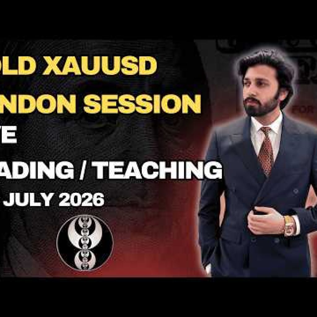 EP 4: GOLD Live Trading & Teaching London Session | ICT SMC – 27th July 2026